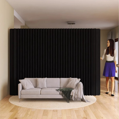 شاشة حائط قابلة للطي قابلة للإزالة لديكور المنزل ،...