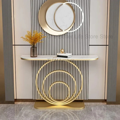 طاولات وحدة تحكم حديدية بسيطة مع إضاءة ، طاولة جان...