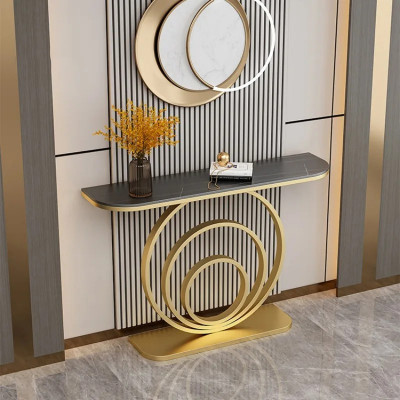 طاولات وحدة تحكم حديدية بسيطة مع إضاءة ، طاولة جان...