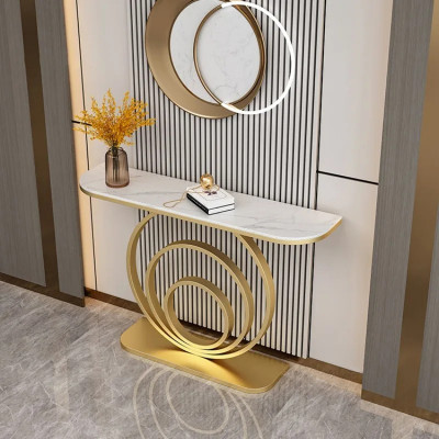 طاولات وحدة تحكم حديدية بسيطة مع إضاءة ، طاولة جان...