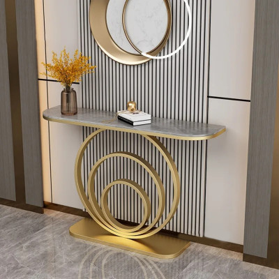 طاولات وحدة تحكم حديدية بسيطة مع إضاءة ، طاولة جان...