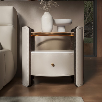 Side Table Bed Room Bedside Wood Tables Auxiliary...