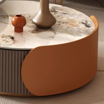 طاولة القهوة لغرفة المعيشة، مجموعة المنزل، سطح من...