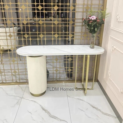 طاولة وحدة تخزين فاخرة للمدخل ، طاولة مدخل ممر فرن...