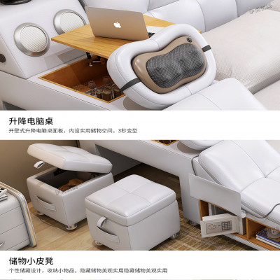 جلد طبيعي متعدد الوظائف سرير تدليك الإطار الشمال ت...