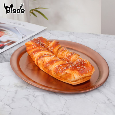 1/2 قطعة البيضاوي صينية الفولاذ المقاوم للصدأ الحل...