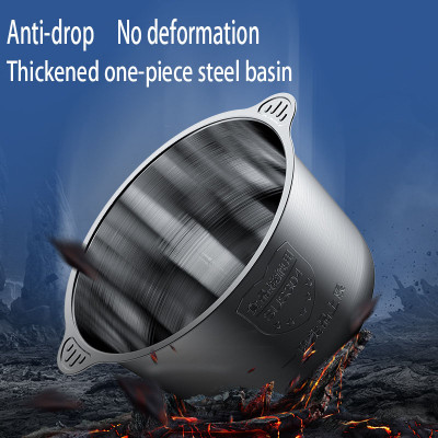 مفرمة لحوم كهربائية 2L للمطبخ المنزلي من الفولاذ ا...