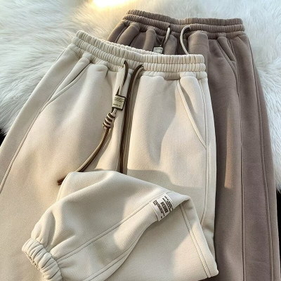 بنطال رياضي قطني جيد التهوية للرجال والنساء ، بنطا...