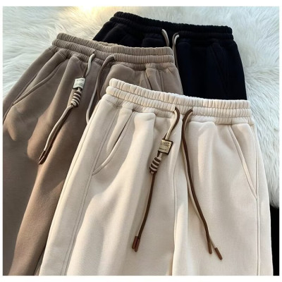 بنطال رياضي قطني جيد التهوية للرجال والنساء ، بنطا...