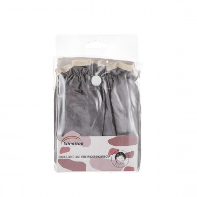 اتنشن كير - قبعة  استحمام  مزوده بمطاط الوان مختلف...