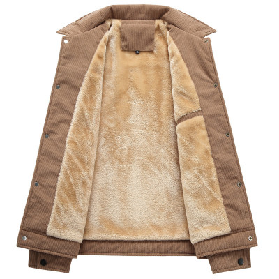 الشتاء الرجال سترة رشاقته الصوف الباردة واقية الأع...