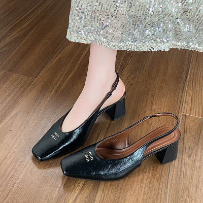 2025 صيف جديد كبير باوتو المرأة عالية الكعب حذا فر...