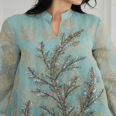 عباية عيد للنساء فستان مسلم ترتر مطرز دبي فيستدوس...