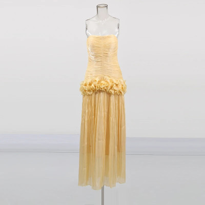 فساتين تنحيف الفطريات الصلبة من TWOTWINSTYLE للنسا...