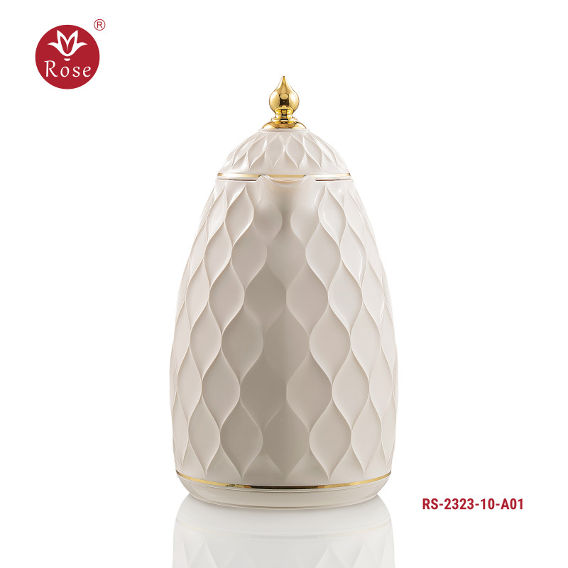 ترمس روز 2323 ابيض 1 لتر شاى