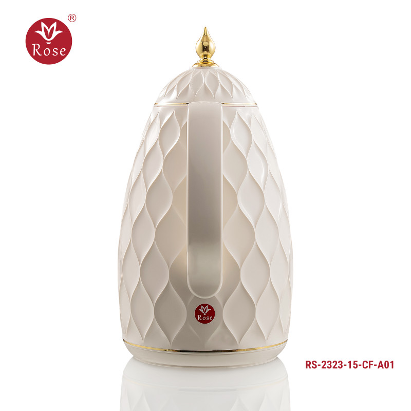 ترمس روز 2323 ابيض 1.3 لتر قهوة