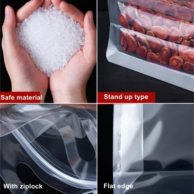 أكياس تغليف طعام بسحاب مع مقبض ، أكياس بقفل بسحاب...