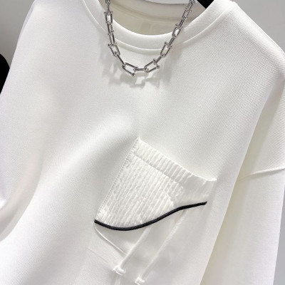 سترة نسائية كورية بلون سادة بدون غطاء للرأس للربيع...