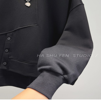 بلوفر شتوي سترة نسائية بلايز بوهو عادية كم طويل سح...