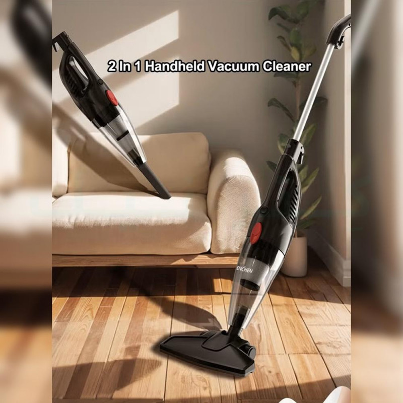 مكنسة كهربائية محمولة 2 في 1 خفيفة الوزن وقوية مع...