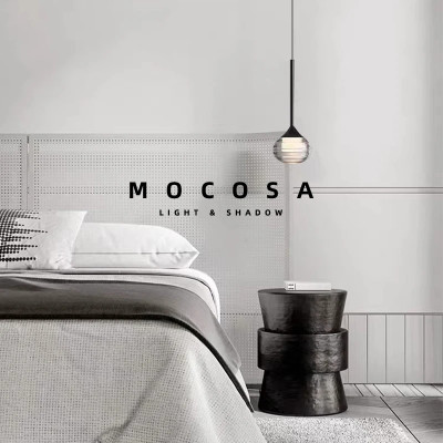 قطرة الماء قلادة LED أضواء غرفة نوم أباجورة درج ال...