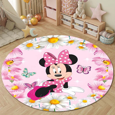 سجاد دائري من ديزني ميني ماوس ، سجاجيد أرضية لغرفة...