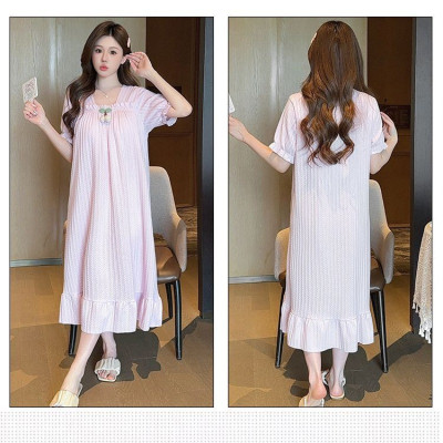 M-5XL حجم كبير بيجامة قطنية المرأة القطن قصير الأك...