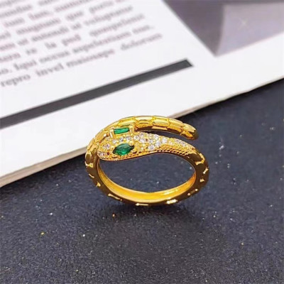 سوار ثعبان مرصع بالذهب من البوتيك AU999 ، طراز عتي...