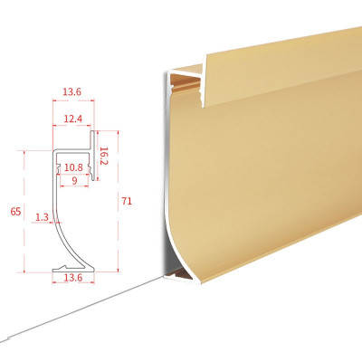 التفاف خط الحدود الألومنيوم الشخصي ل 5050 شرائط لي...