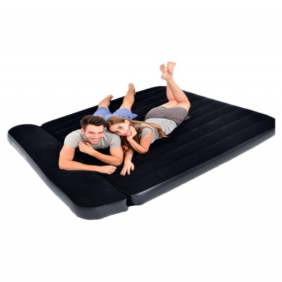 مرتبة كوين فاخرة للتخييم كبيرة قابلة للنفخ 203*152...