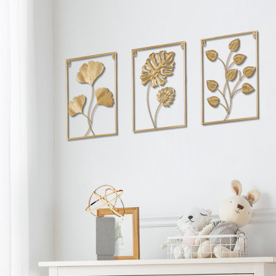 الشمال المعادن ورقة الحديد الجدار الشنق ديكور النب...