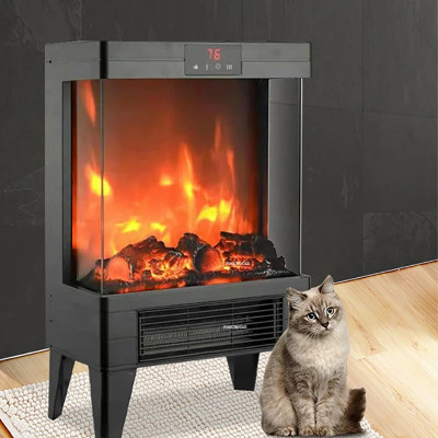 الأوروبي ثلاثية الأبعاد مقلد لهب سخان كهربائي فيلا...