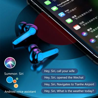 سماعات M19 اللاسلكية المتوافقة مع بلوتوث ، سماعة T...