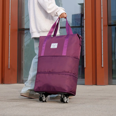 حقيبة سفر عالمية قابلة للتوسيع وقابلة للتعديل