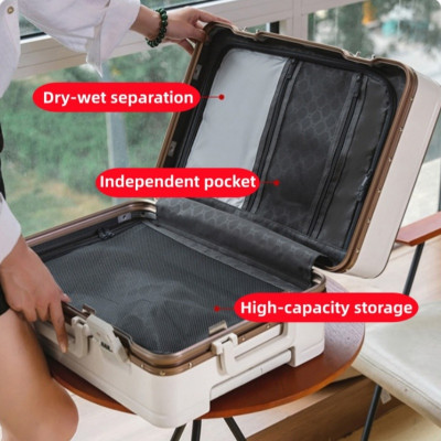 حقيبة جديدة عالية الجودة مقاس 20 بوصة حقيبة تروللي...