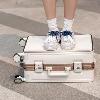 حقيبة جديدة عالية الجودة مقاس 20 بوصة حقيبة تروللي...