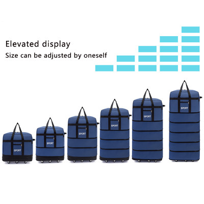 حقيبة سفر متعددة الاستخدامات قابلة للطي مع عجلات ،...