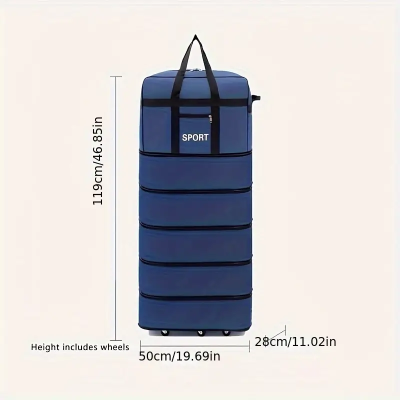 حقيبة سفر متعددة الاستخدامات قابلة للطي مع عجلات ،...