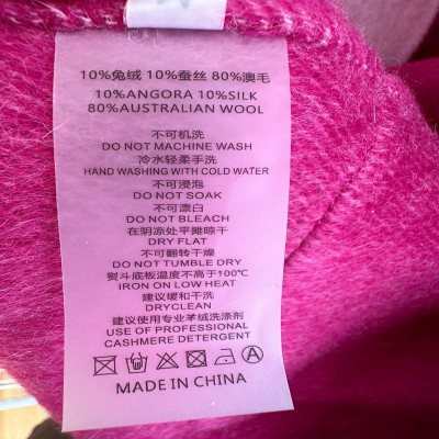 سترة شتوية بأساور من فرو الثعلب الطبيعي الحقيقي لل...