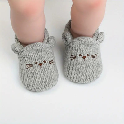 أحذية كرتونية ضد الانزلاق للأطفال ، قطن ، مانع للا...