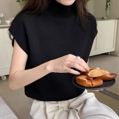 حار قصيرة الأكمام سترة قميص وبلوزات امرأة الوقوف ط...