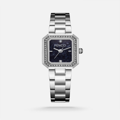 ساعة نسائيه ستيل بلون فضي