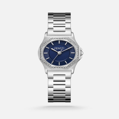 ساعة نسائيه ستيل بلون فضي