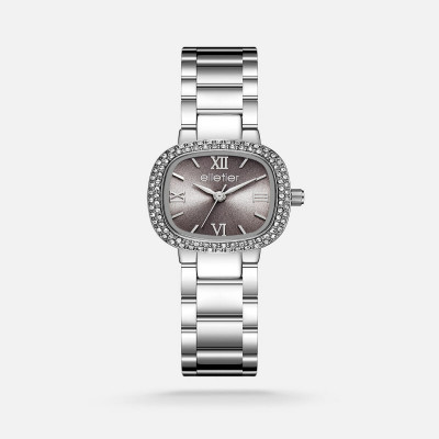 ساعة نسائيه ستيل بلون فضي