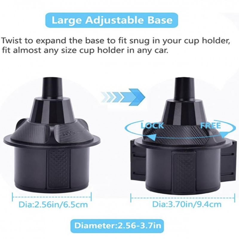 صينية الطعام للسياره متعددة الوظائف مع حامل جوال