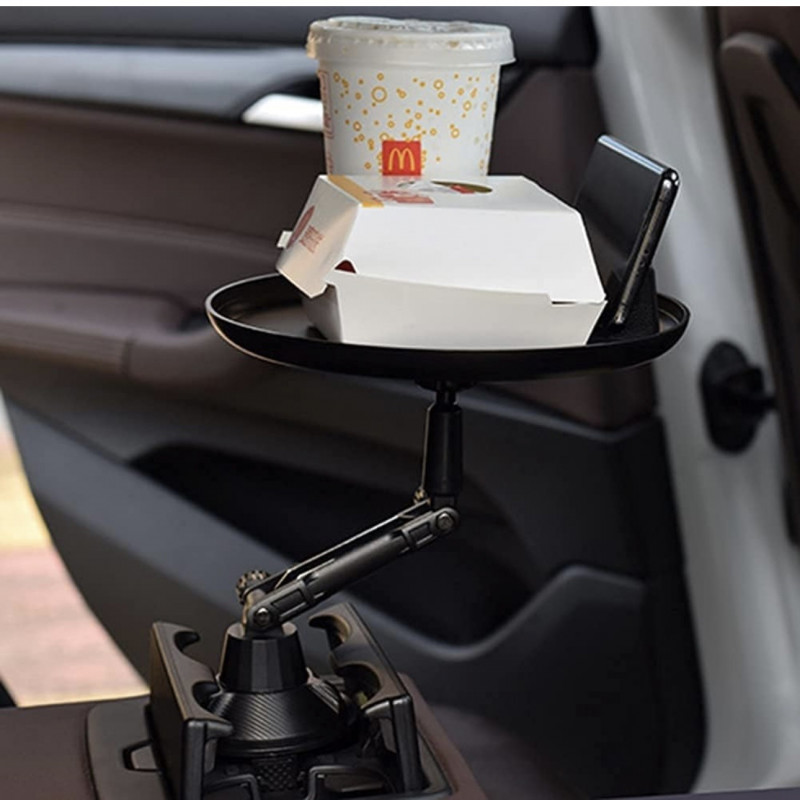 صينية الطعام للسياره متعددة الوظائف مع حامل جوال