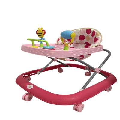 بيبي لوف مشاية أطفال قابلة لتعديل الارتفاع مع ألعا...