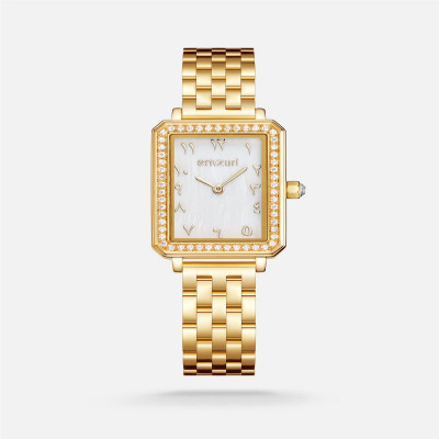 ساعة نسائيه ستيل باللون الذهبي