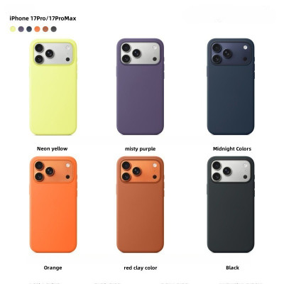 غلاف حماية سيليكون سائل مغناطيسي لهاتف iPhone 17 P...