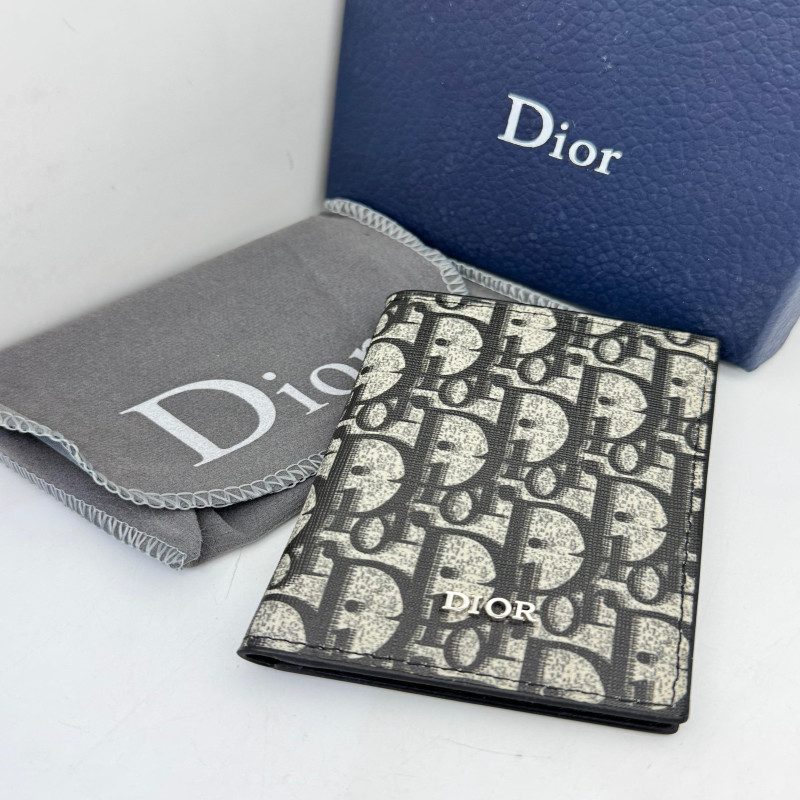 محفظة ديور بشعار Oblique الكلاسيكي